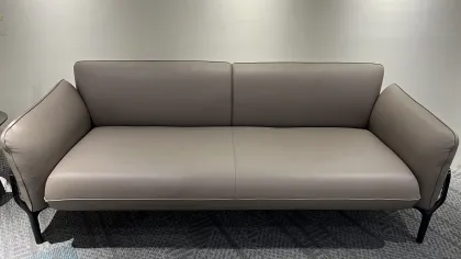Modern simple cow leather sofa