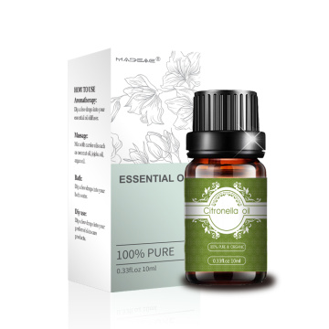 Preço em massa 100%Pure Natural Citronenella Essential Oil 10ml