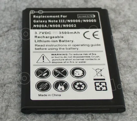 For Samsung Note 3 Battery With NFC For Galaxy note 3 Battery