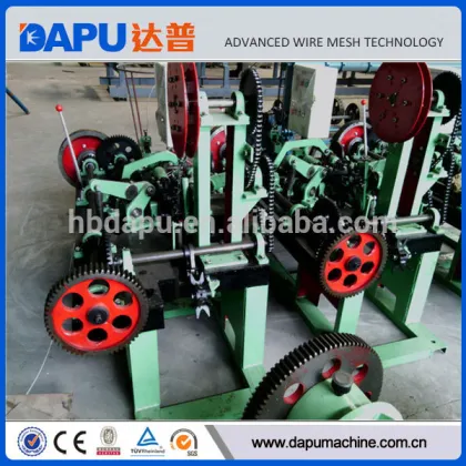 National defense iron barbed wire fence making machine