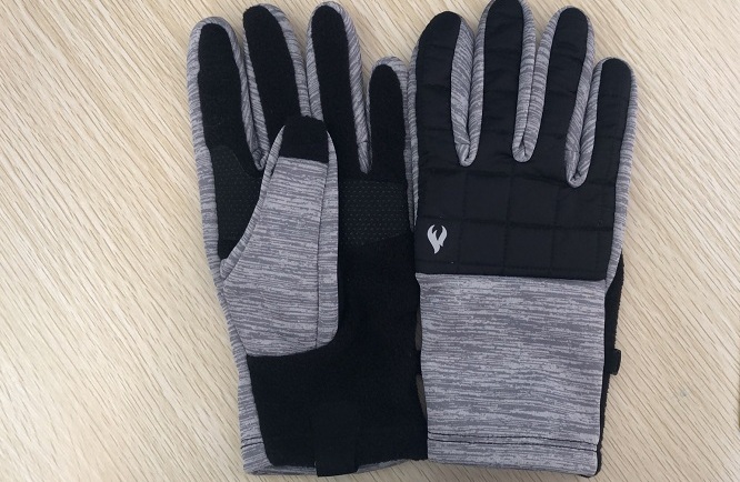 Tela de vellón de guantes deportivos