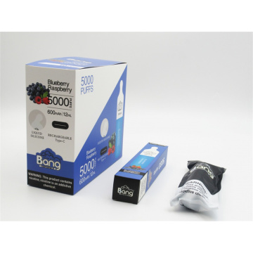 Hot Bang Max 5000Puffs Disposable Vape All Flavor