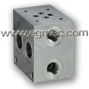 Cetop3 Rexroth Parallel Circuit Normal Flow Hydraulic Manifold 