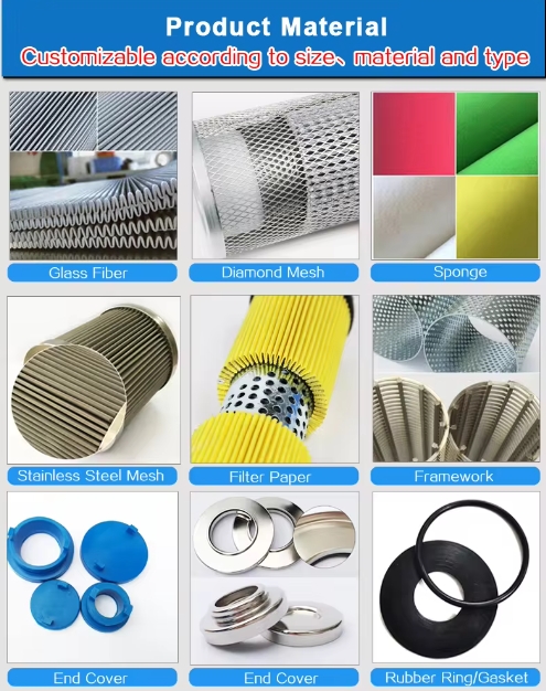 Steam turbine lubrication Oil Conditioner system Hydraulic Oil Purifier filter elements