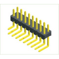 2.54 mm (0.1 &quot;) 2xxp DIP 90D RETAGO RETO CONECTOR DE CABEZADOR DEL PIN MAL