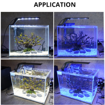 Iluminação LED de tanque de peixes de aquário para água doce