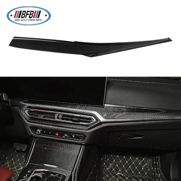 Real Dry Carbon Fiber Interior Trim Dashboard Kits for BMW 3 Series G20 LCI 2023+