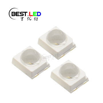 Orange 610nm LED Dome Lens 60-degree 150mA