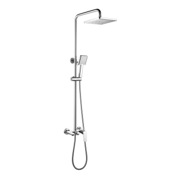 Brass Faucet and High Flow Handheld Shower Head for Luxury Hotel Bathroom
