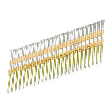 21 Degree 3 Inch Galvanized Plastic Collated Strip Framing Nails - 4.11x75mm - Pack of Assembly Tools