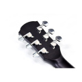 Guitare acoustique noire de 36 pouces