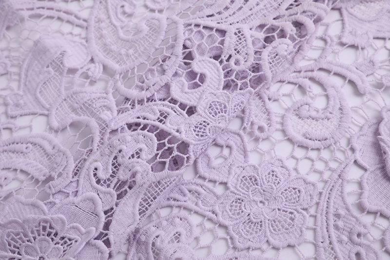 3D Chemical Lace Fabric
