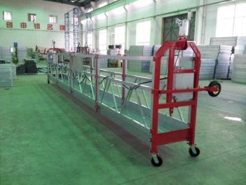 Pin Type Aluminum Suspended Working Platform Gondola Zlp800 With 100m Working Height