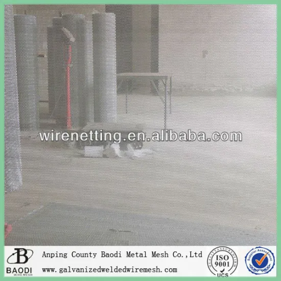 zinc perforated metal mesh