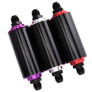50mmレーシングアルミニウムAN6 AN8 AN10燃料油フィルター