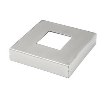 Stainless Steel Post Base Flange Square Cover