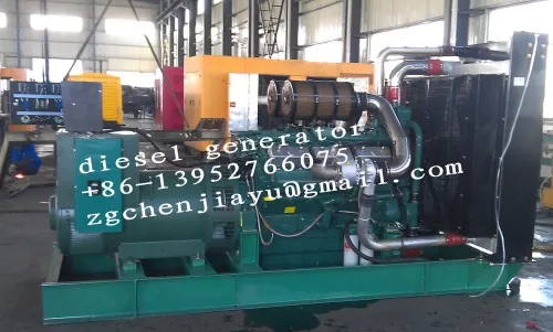 Industrial diesel generator