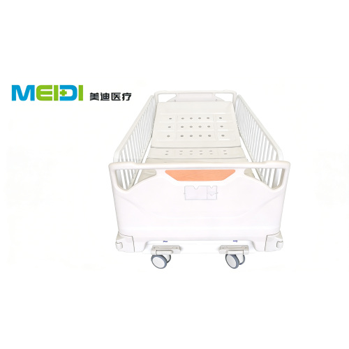 Full Fence Pediatric Nursing Bed Double Crank with Central Brake