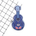 Porte-monnaie simple en PU personnalisé de style guitare