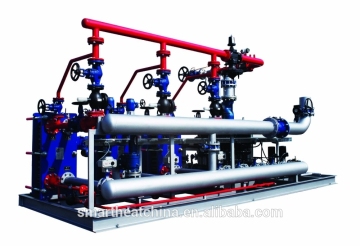 Plate Heater Exchanger system and steam water