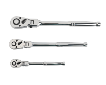 Flex-Head Ratchet Wrench(Hollow Handle )