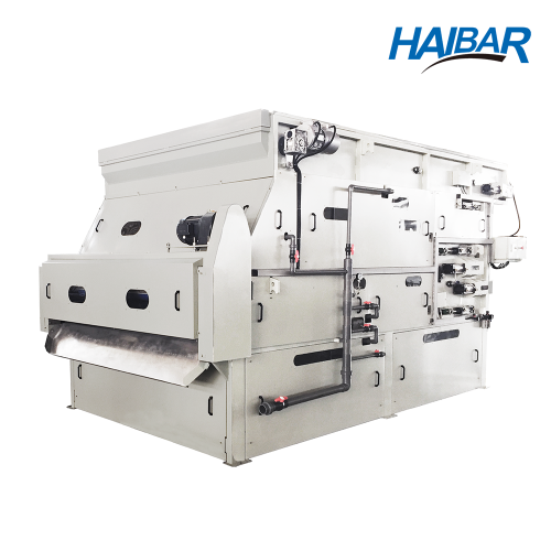 Triple-Belt Gravitational Thickening and Dewatering System