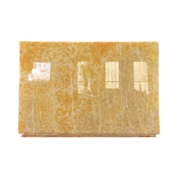 Customized Natural Yellow Onyx Marble Vanity Tops with Backlit Tiles