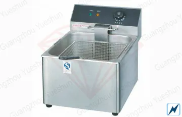 8l Stainless Steel Countertop Deep Fryer With Basket , Basket Deep Fryer