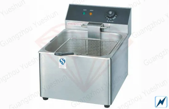 Restaurant Deep Fryer With Basket , Free Standing Electric Cooker