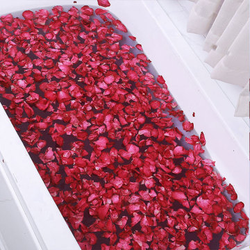 Suszone Rose Red Petal Confetti: Hurtowa hurtowa na wesela i wydarzenia