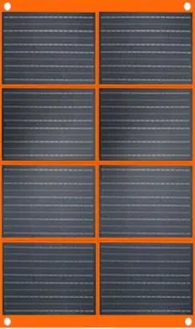 400W Solar Panel with Support Frames for Camping