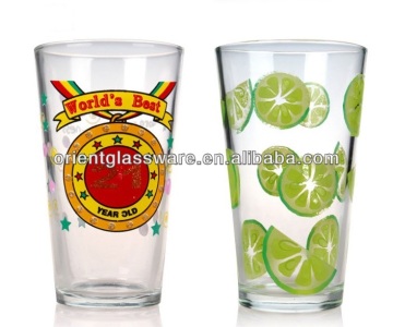 16oz glass cup
