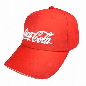 Cap with Embroidery, Customized Designs are Accepted, Made of 100% Cotton