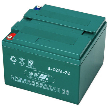 valve regulated rechargerable battery/12v lead acid battery 6-DZM-28