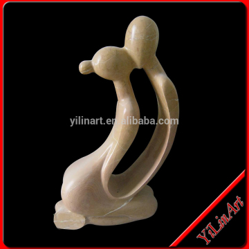 Marble Abstract Kissing Beauty Statue(YL-C028)