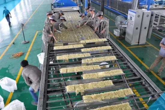 Non-frying Corrugated Noodle Production Line