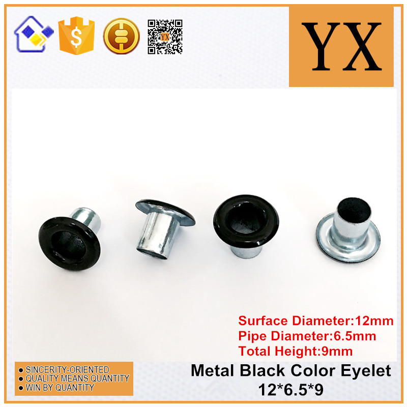 Metal Black eyelet 126