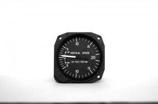 3 1/8" Spare Airplane Parts Aircraft Vertical Speed Indicat