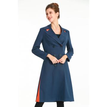 New Suit-style Long Sleeve Trench Coat