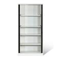 Space Saving Office Tambour Cabinet With Shelves