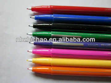 Hot-sellers of Fineliner marker water-based ink,tip size: 0.5mm,marker color box packing