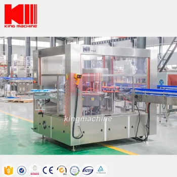 High Precision Automatic Hot Melt Glue OPP Labeling Machine for Cylindrical and Oval Bottles