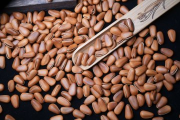 160g Kacang Pine Terbuka menggoreng dalam-dalam