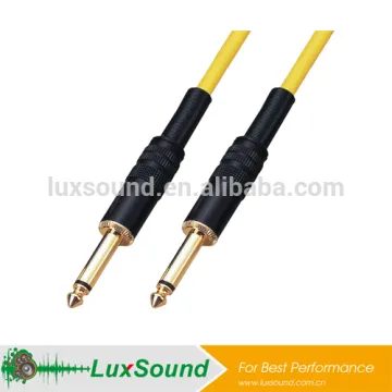 METAL 6.35 gold JACK Guitar link, instrument cable, guitar cable