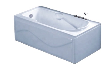 Walk-In Acrylic Bathtub with Shower