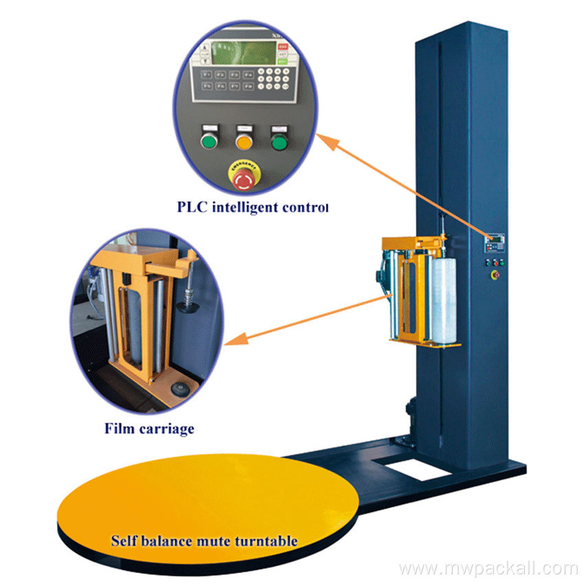 Fully Automatic Pallet Stretch Wrapping Machine