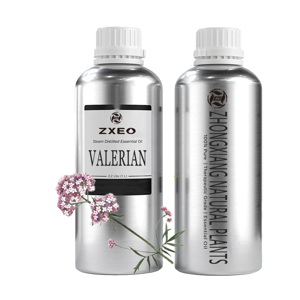 Óleo essencial da valeriana por atacado para difusor de aroma 100% Pure Organic Valerian Raiz Oil para sono e relaxamento
