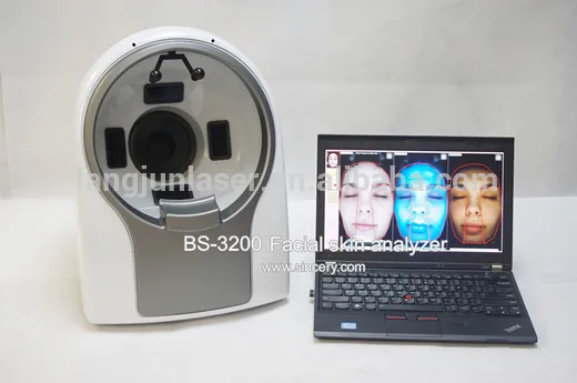 Professional 3d facial skin analyzer reveal machine