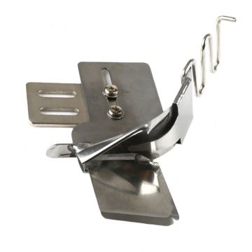 Industrial Sewing Machine Accessories: Including Hemming Presser Foot, Folder, Plastic Webbing, Leather Strip, and Ribbon Pull Tube DY124