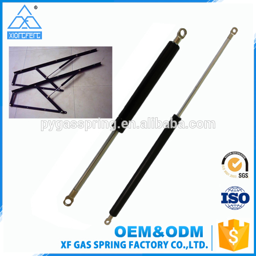 China suppliers OEM & ODM high quality stainless steel 100n compression gas spring bed parts